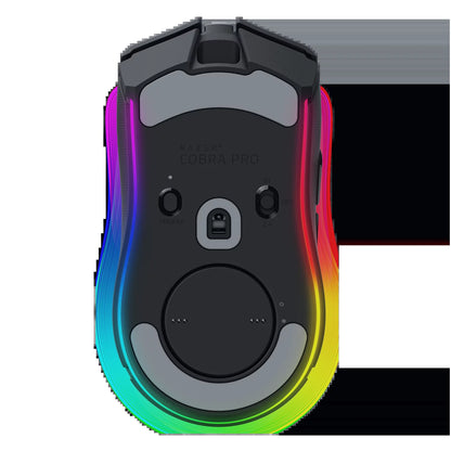 Cobra Pro Lightweight Wireless PC Gaming Mouse with  Chroma RGB, Customizable Controls, 77G, Black